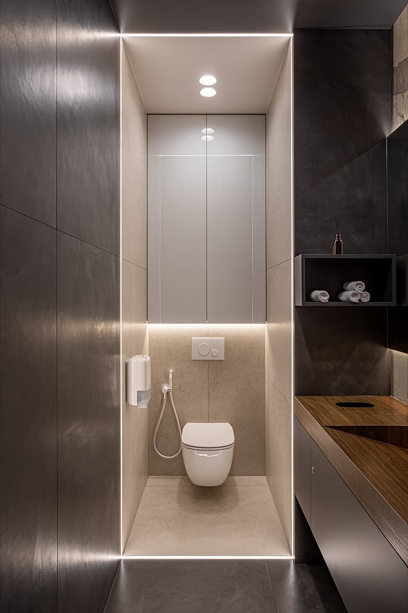 Умиротворяющий интерьер частной стоматологии — проект Сергея Купреенко