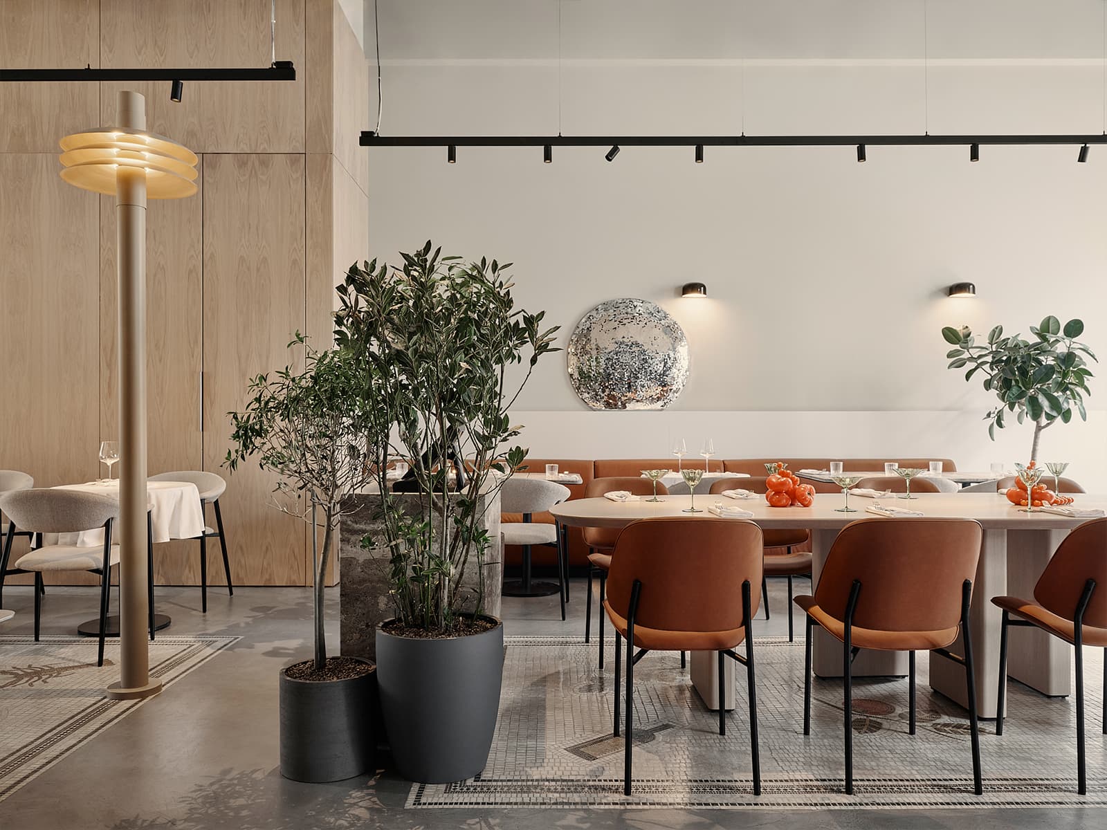 Атмосфера миланской улицы в интерьере московского бистро — проект DA bureau