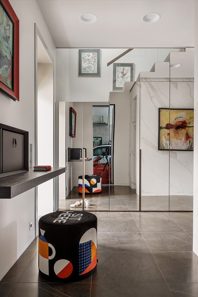 Двухэтажный дом с террасой в Минске — проект Татьяны Гузик и Татьяны Синицевой