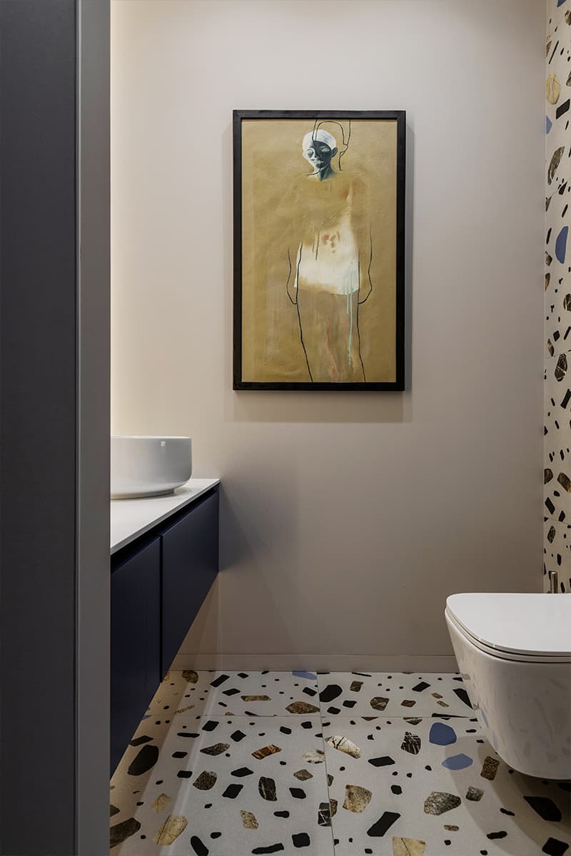 Двухэтажный дом с террасой в Минске — проект Татьяны Гузик и Татьяны Синицевой