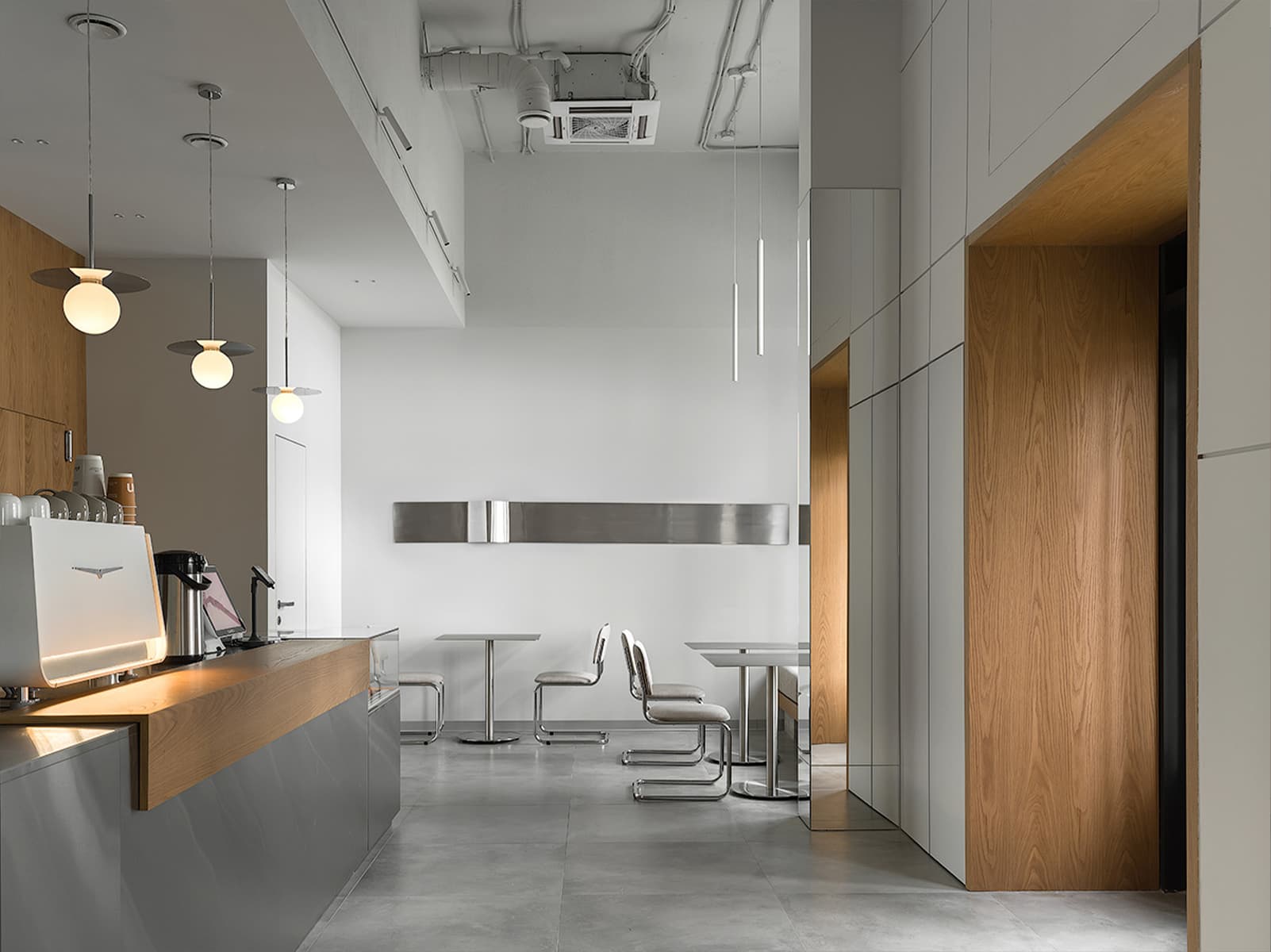 Воздушный интерьер московской кофейни — проект студии Quadrum