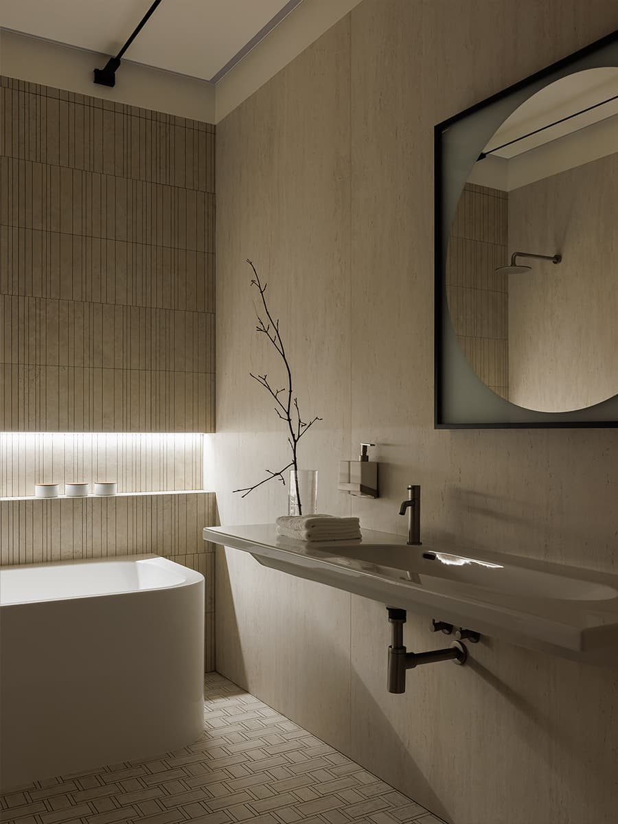 Теплый интерьер «отпускной» квартиры в Калининграде — проект Татьяны Генне