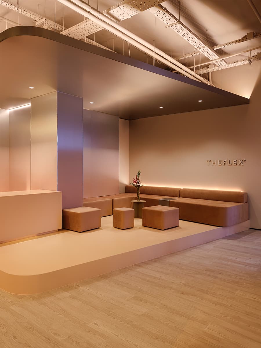 «Новая женственность» в интерьере московского фитнес-клуба — проект KIDZ