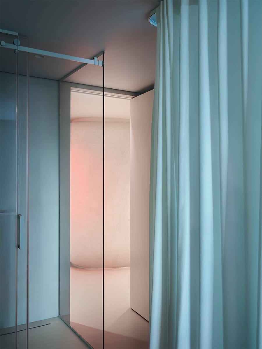 Футуристичный интерьер центра биохакинга в Санкт-Петербурге — проект DA bureau