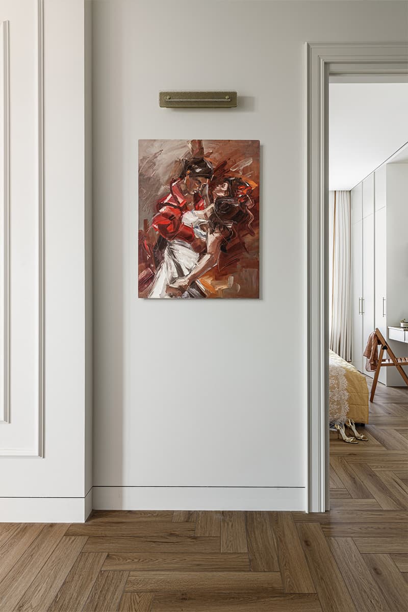 Воздушный интерьер квартиры для девушки — проект Ляззат Бисембиной