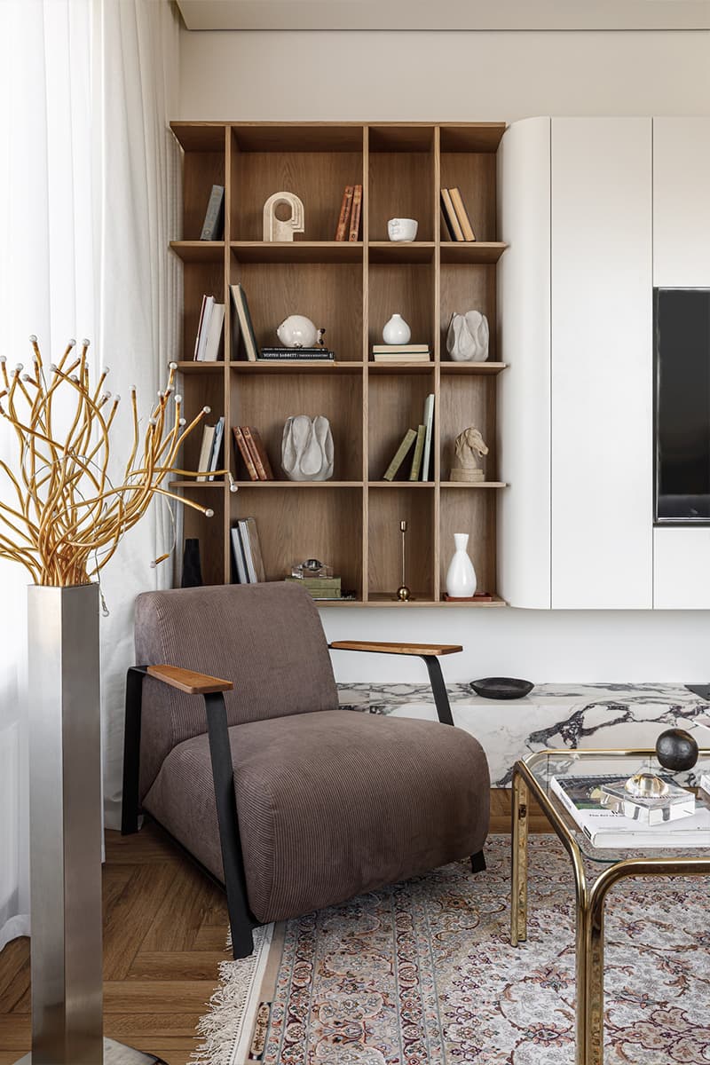 Воздушный интерьер квартиры для девушки — проект Ляззат Бисембиной