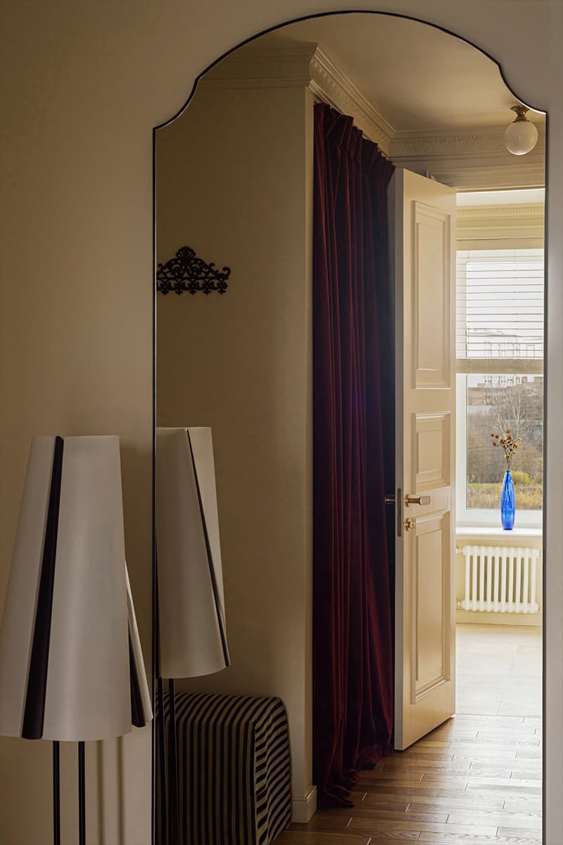 нтерьер квартиры с будуарной атмосферой — проект Ольги Поволоцкой