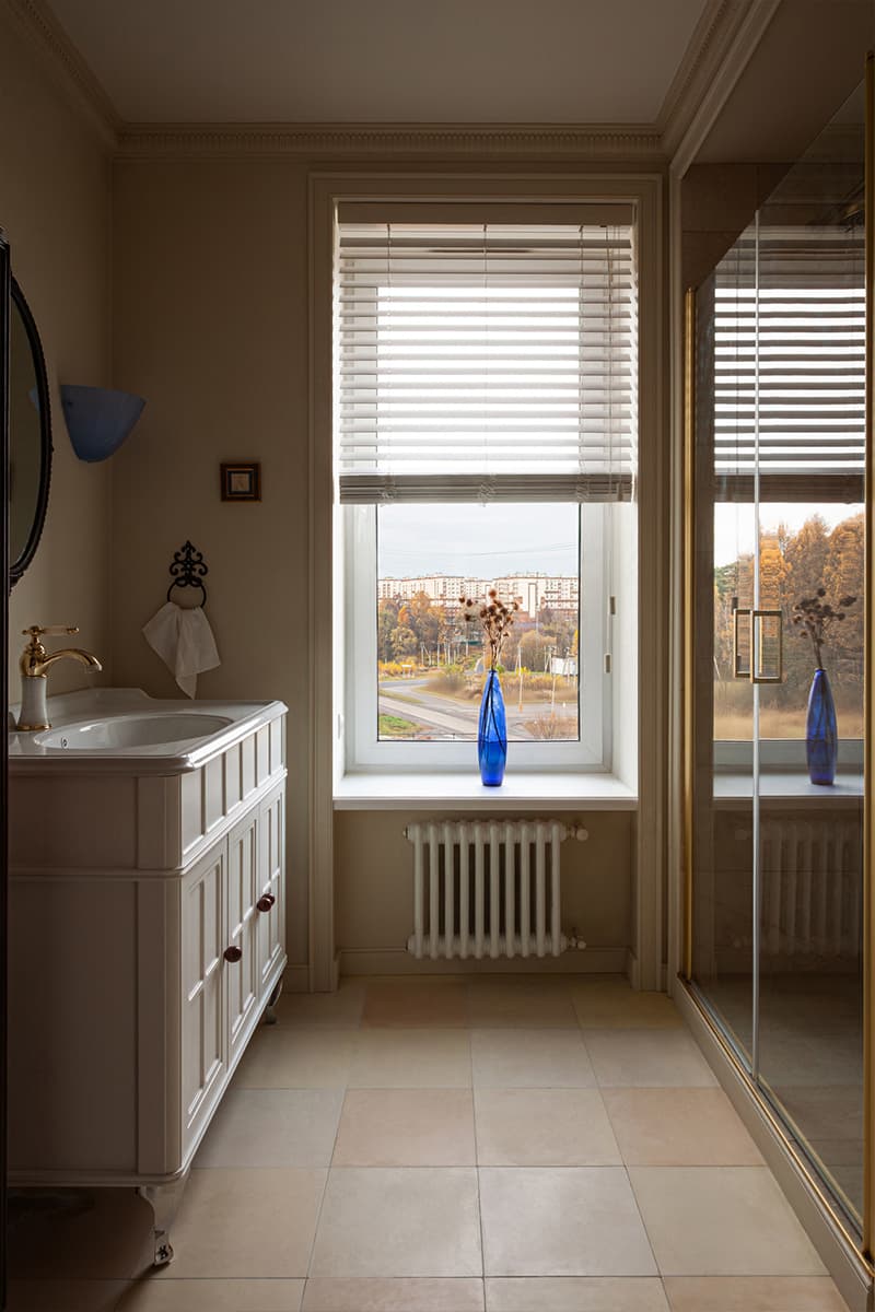 нтерьер квартиры с будуарной атмосферой — проект Ольги Поволоцкой