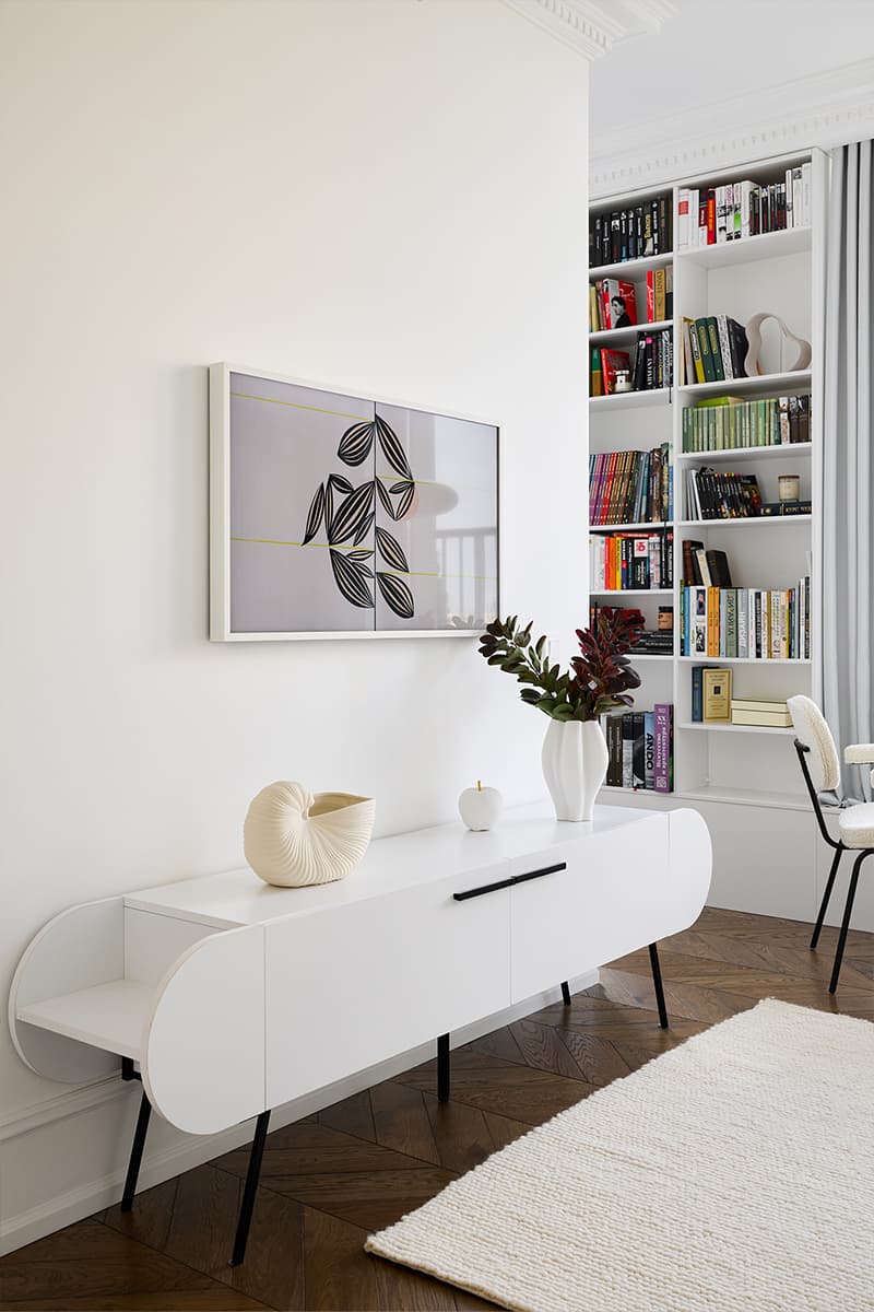 Интерьер небольшой квартиры на набережной Черной речки — проект Милы Моргунян