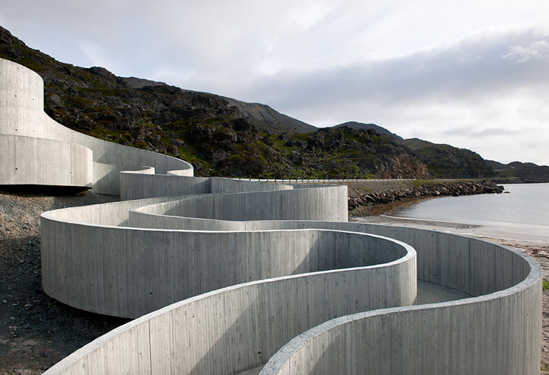 скульптурный проект Artscape Nordlan в Норвегии
