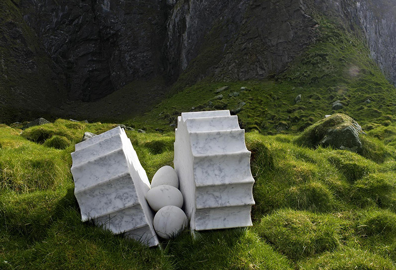 скульптурный проект Artscape Nordlan в Норвегии