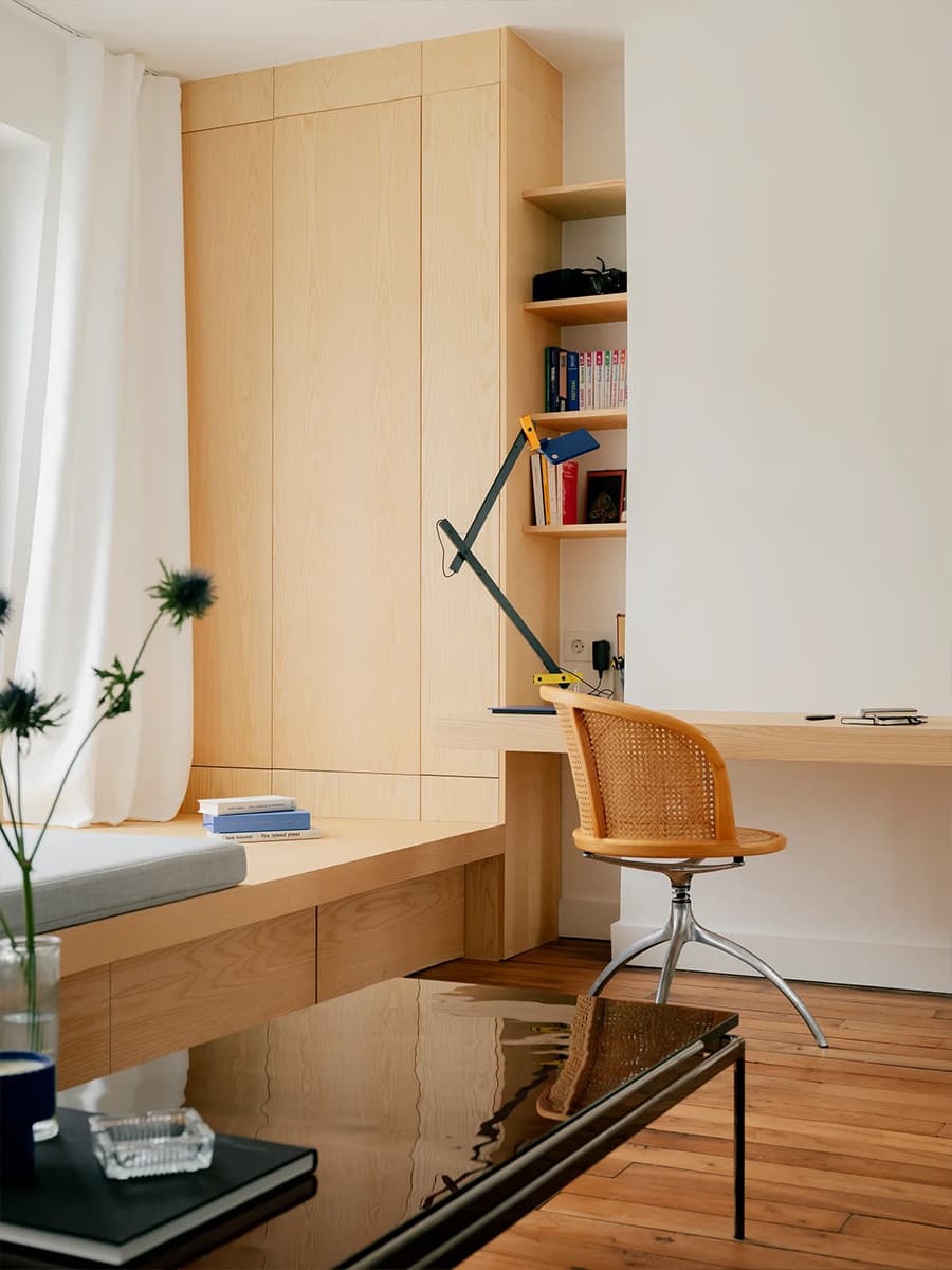 Воздушный интерьер квартиры в голубых тонах — проект PS Studio