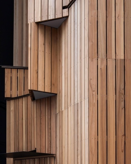 VUILD ARCHITECTS построили модульный деревянный дом для повторного использования