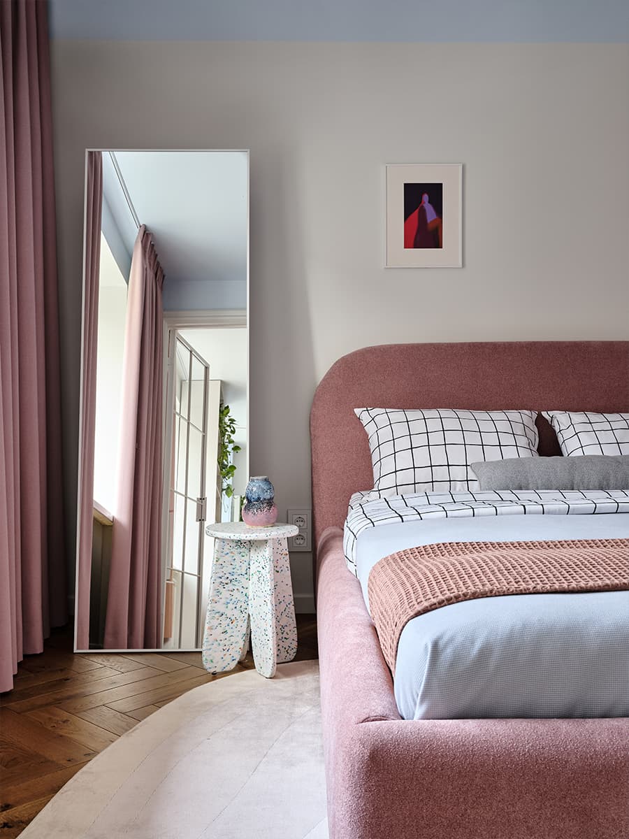 Нескучный интерьер квартиры с анфиладной планировкой – проект студии АРХИП