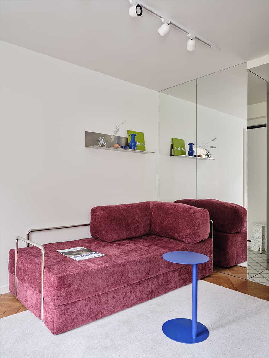 Нескучный интерьер квартиры с анфиладной планировкой – проект студии АРХИП