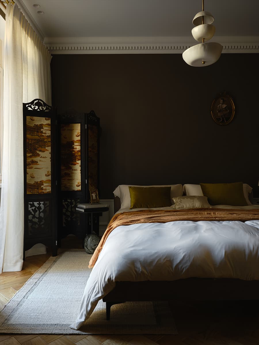 Колоритный интерьер квартиры с винтажными деталями — проект студии дизайна и декора MISURA HOME