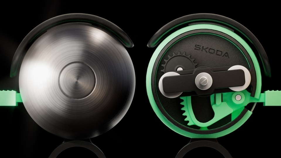 Škoda показала велозвонок, который слышно даже в шумоподавляющих наушниках