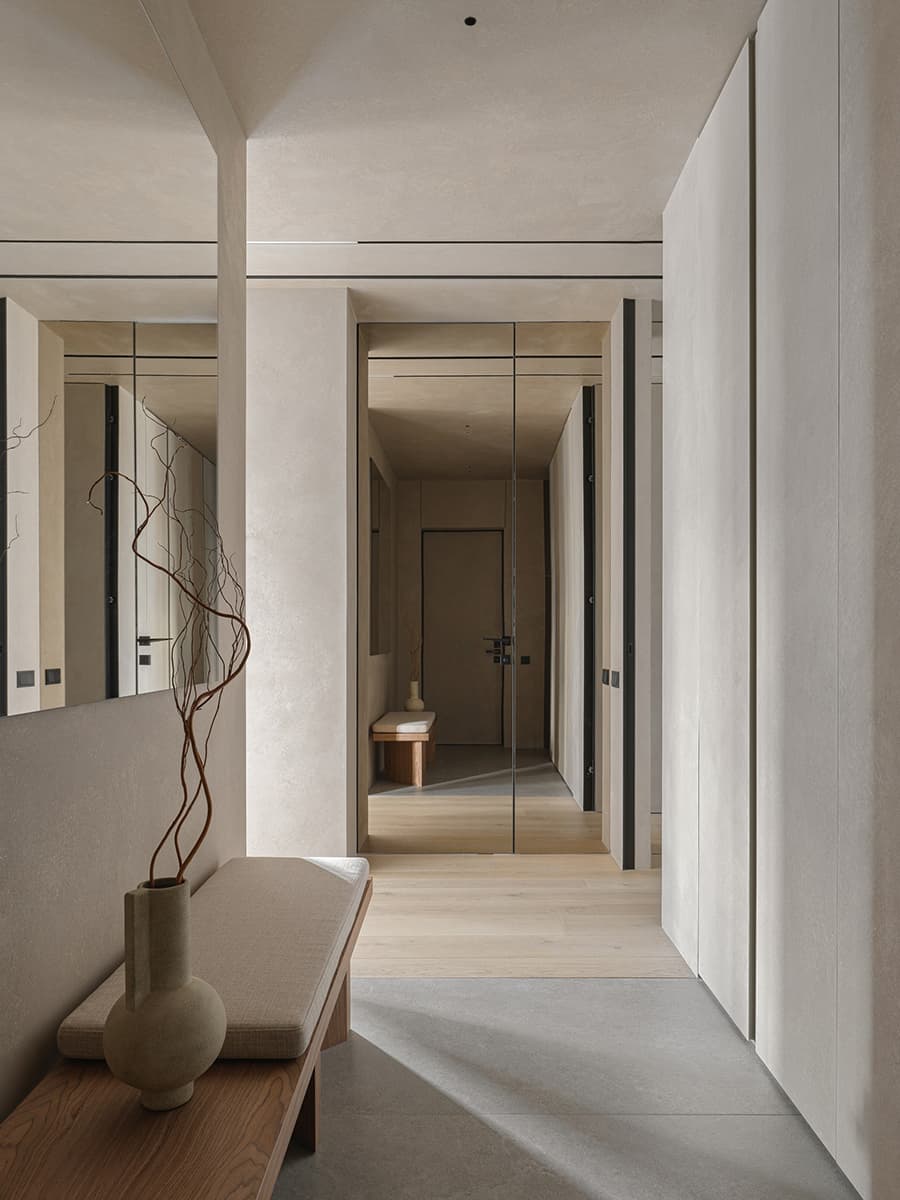 Теплые тона в интерьере бутиковой квартиры — проект архитектурной студии A&ES