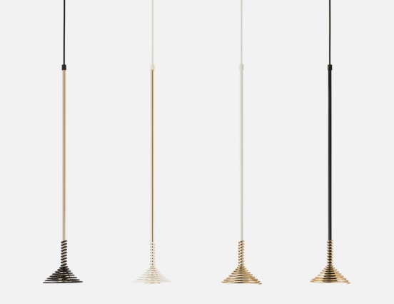 Испанский дизайнер создал коллекцию светильников из 24-каратного золота