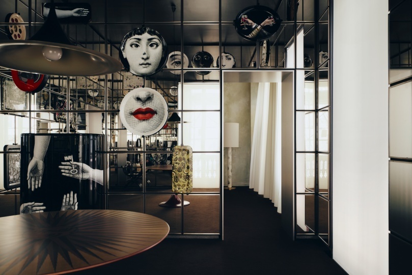 Студия ​Tutto Bene обновила миланский бутик ​Fornasetti