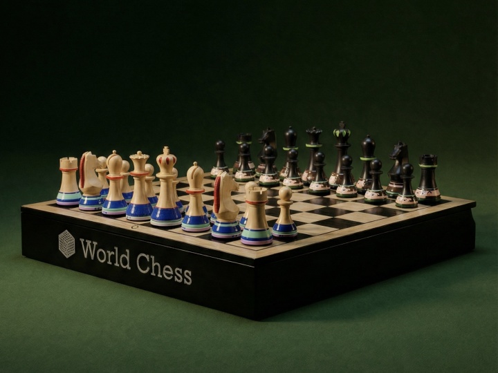 Тарас Желтышев представил шахматы совместно с World Chess