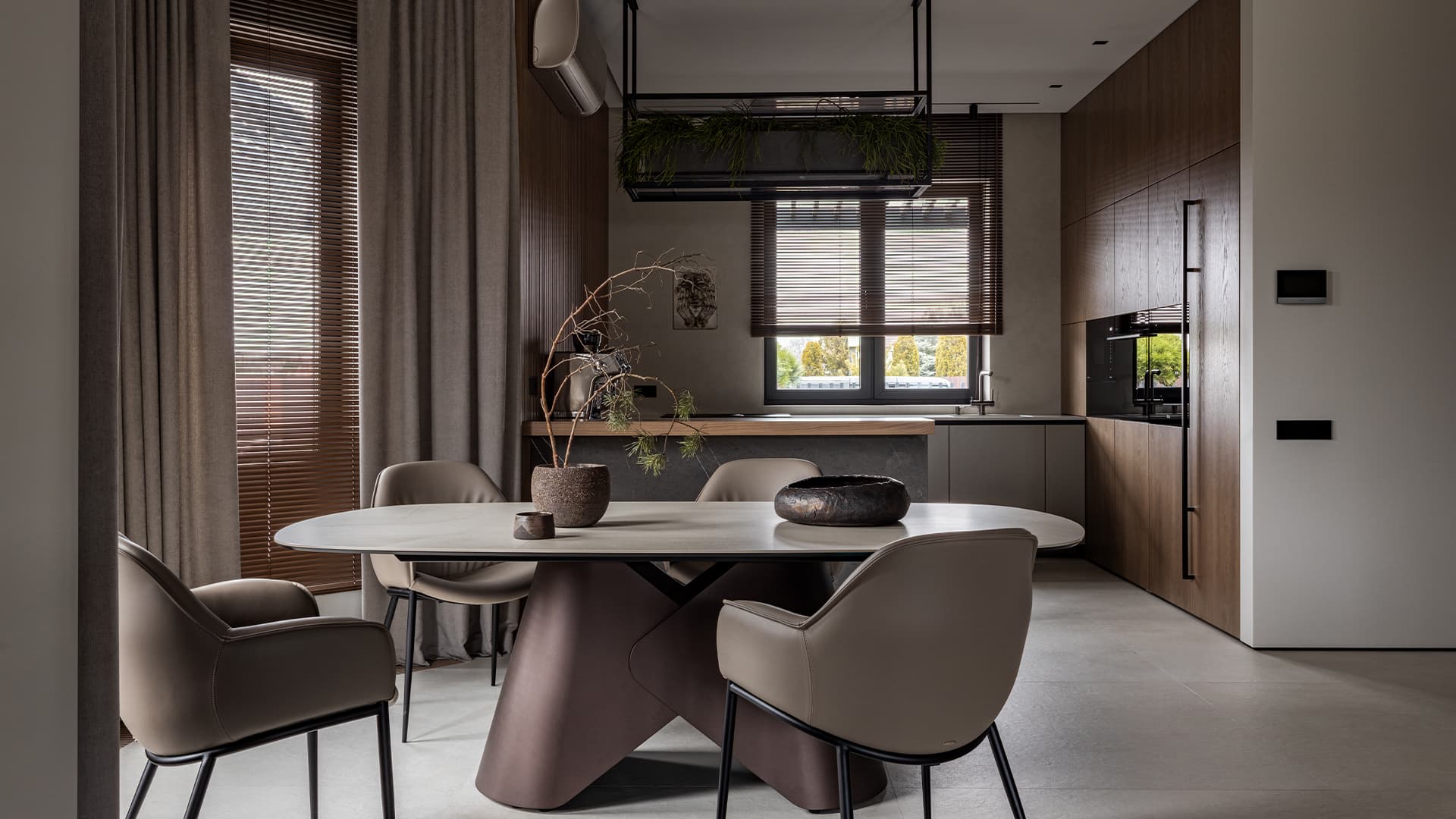 Пять природных материалов в интерьере небольшого загородного дома — проект Ирины Хрустель