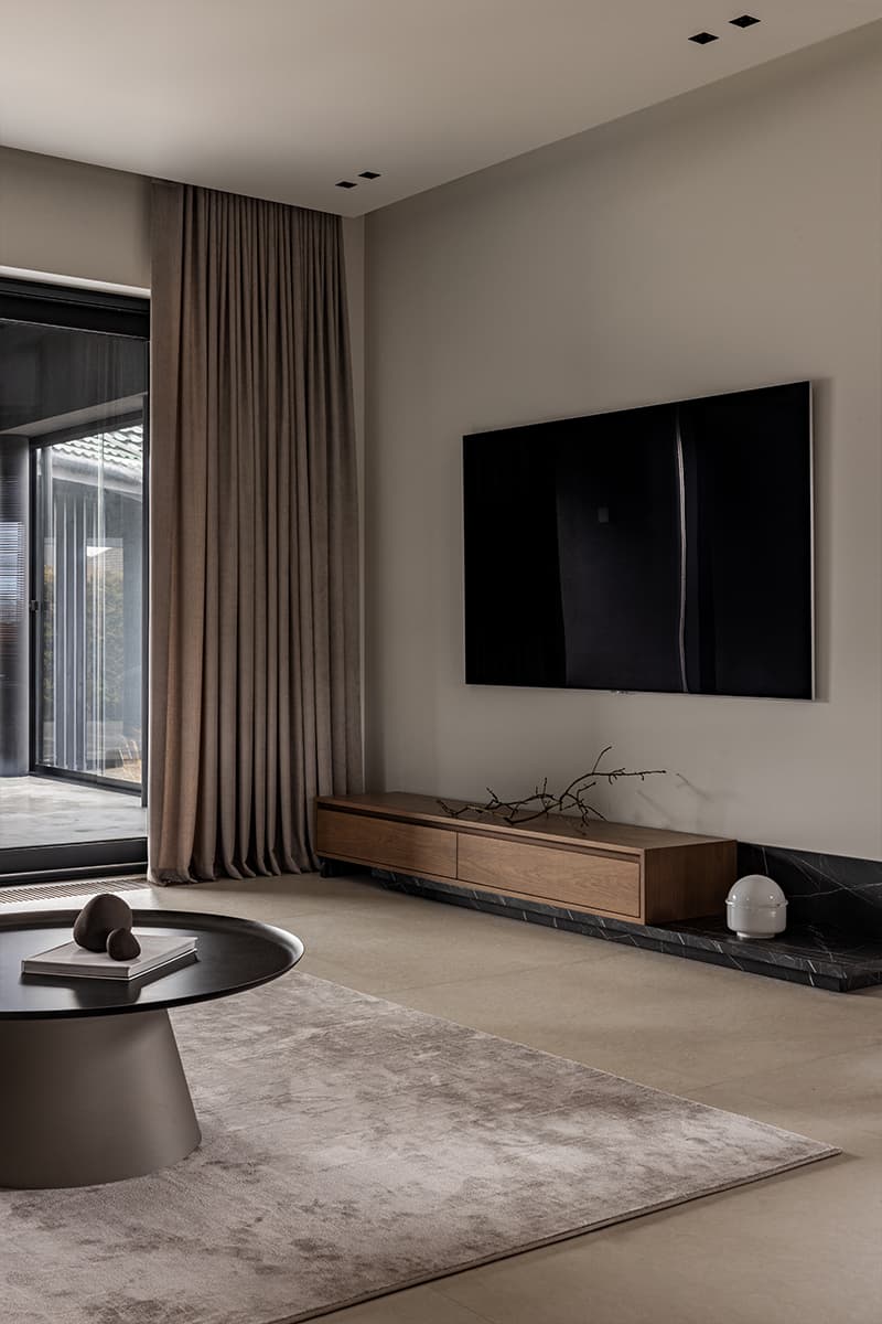 Пять природных материалов в интерьере небольшого загородного дома — проект Ирины Хрустель