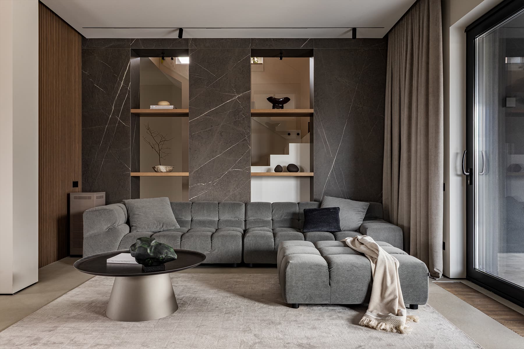 Пять природных материалов в интерьере небольшого загородного дома — проект Ирины Хрустель