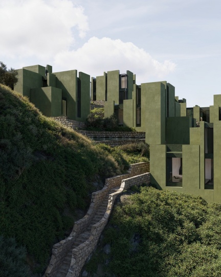 The Veil: курортный комплекс в Албании по проекту Bofill Taller de Arquitectura