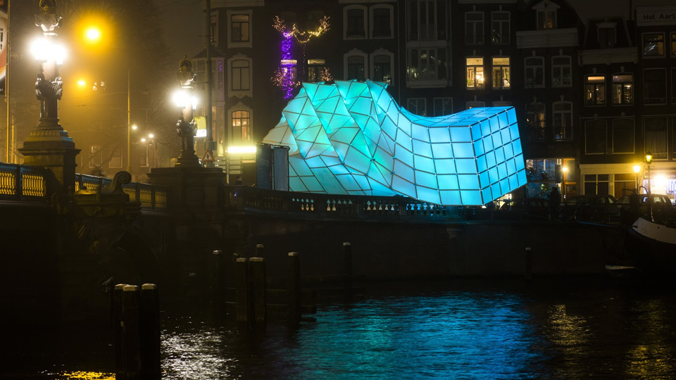 Light Festival в Амстердаме