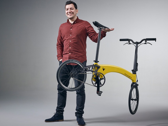 Дизайнеры стартапа Hummingbird Bike придумали ультралегкий велосипед