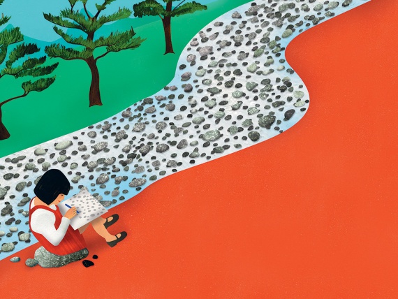 Иллюстратор нарисовала детскую книжку про жизнь и творчество Яёй Кусамы