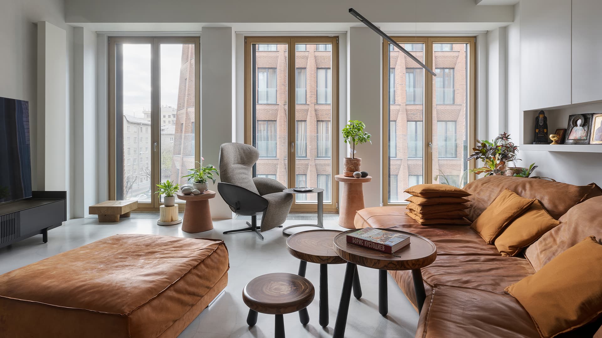 Лаконичный интерьер квартиры для семьи дизайнера — проект студии ARCHPOINT