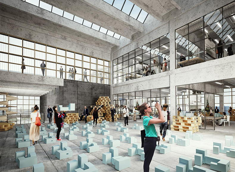Проект Высшей школы архитектуры Орхуса, архитектор: Vargo Nielsen Palle