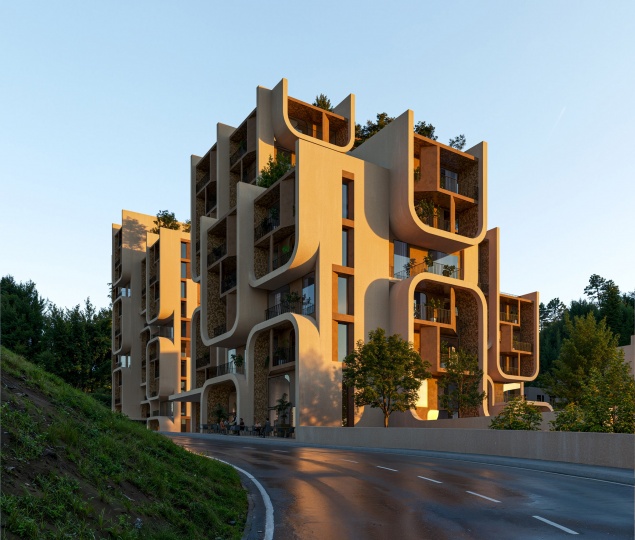 Zaha Hadid Architects показали концепцию жилого комплекса в Тиране