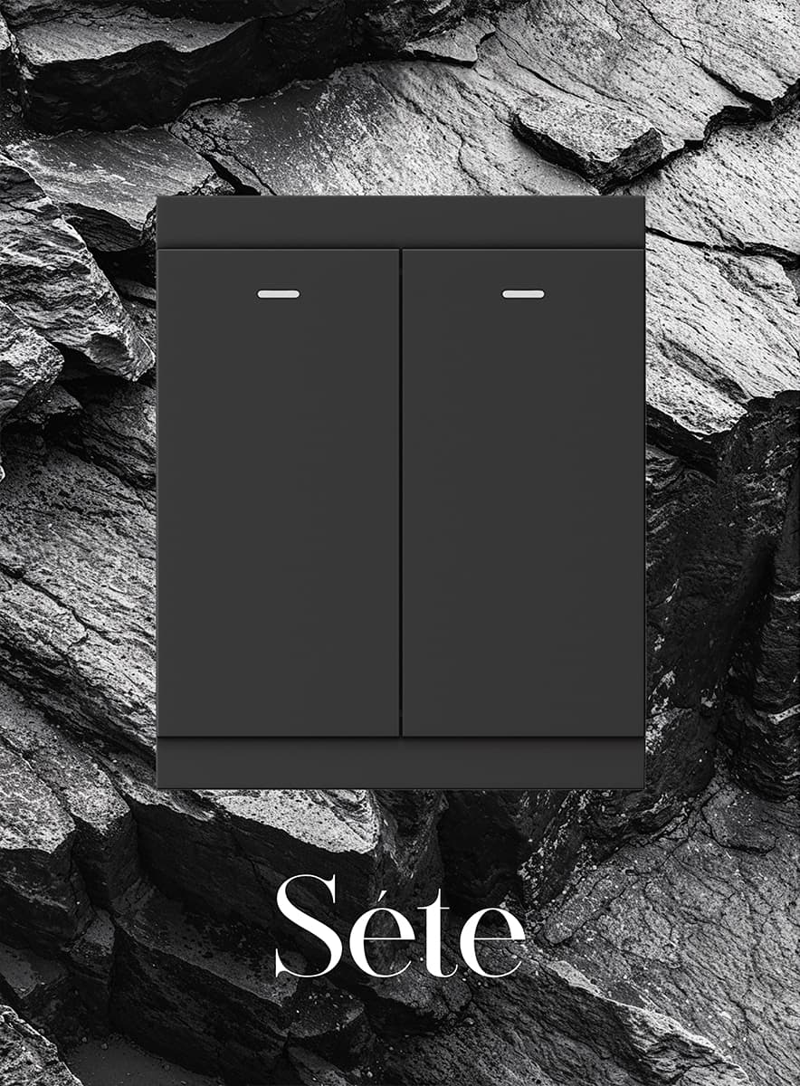 Séte — новая линейка электроустановочных изделий KRANZ