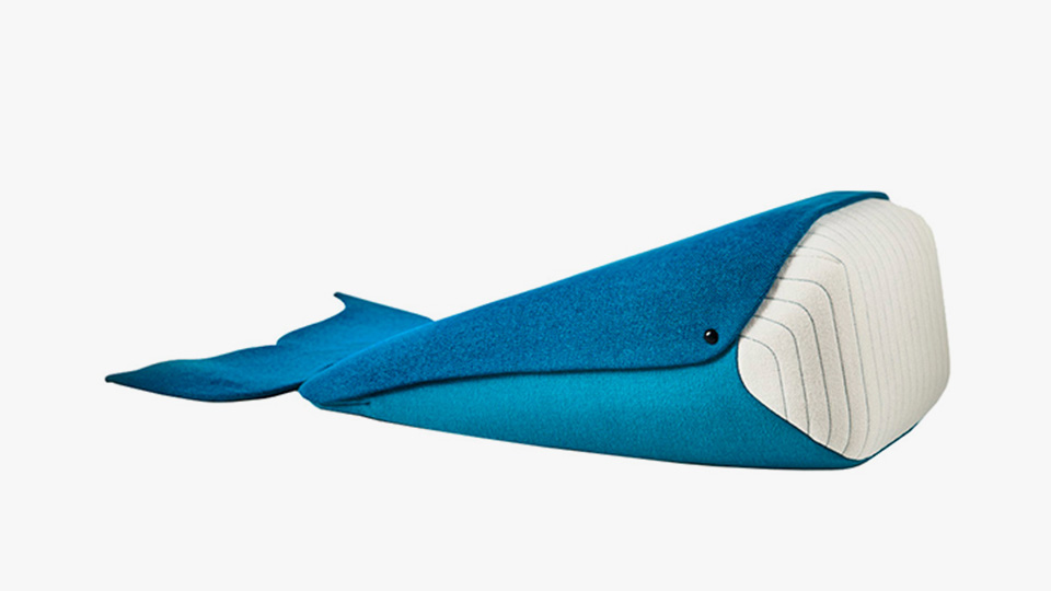 Мягкий игрушечный кит, ELEMENTS OPTIMAL, Дания