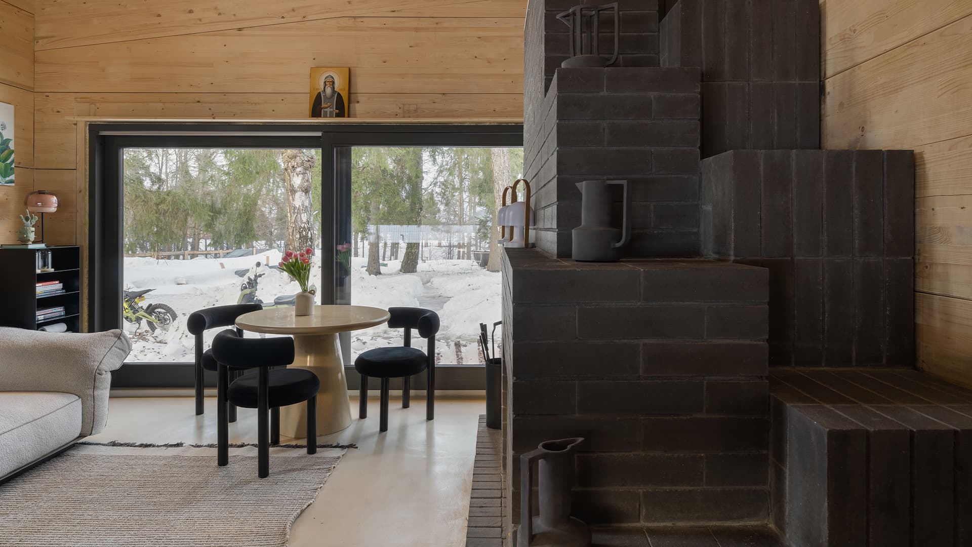 Интерьер загородного дома архитектора&nbsp;— проект ARCHPOINT