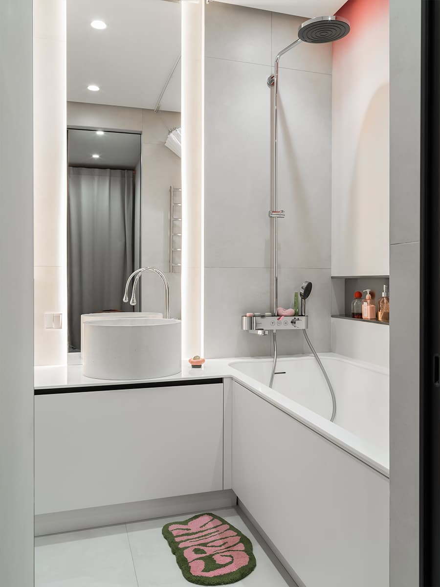 Небанальный интерьер квартиры для девушки-режиссера — проект LIGHTHOUSE INTERIORS