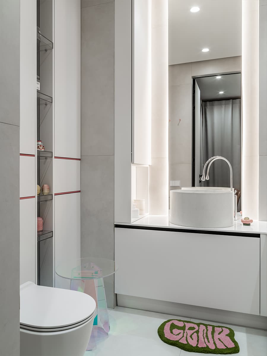 Небанальный интерьер квартиры для девушки-режиссера — проект LIGHTHOUSE INTERIORS
