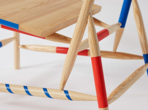 Рио Кобаяси представил мебель по мотивам настольной игры «Микадо»