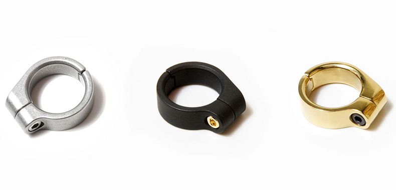 Сборное кольцо бренда Industrial Clamp Jewelry
