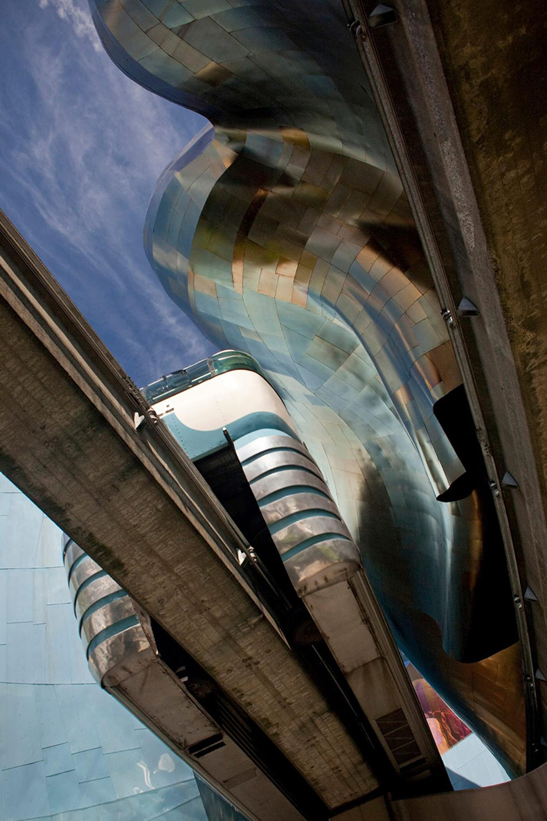 Музей музыки Фрэнка Гэри, Сиэтл, США, фотограф – Кончи Мартинес