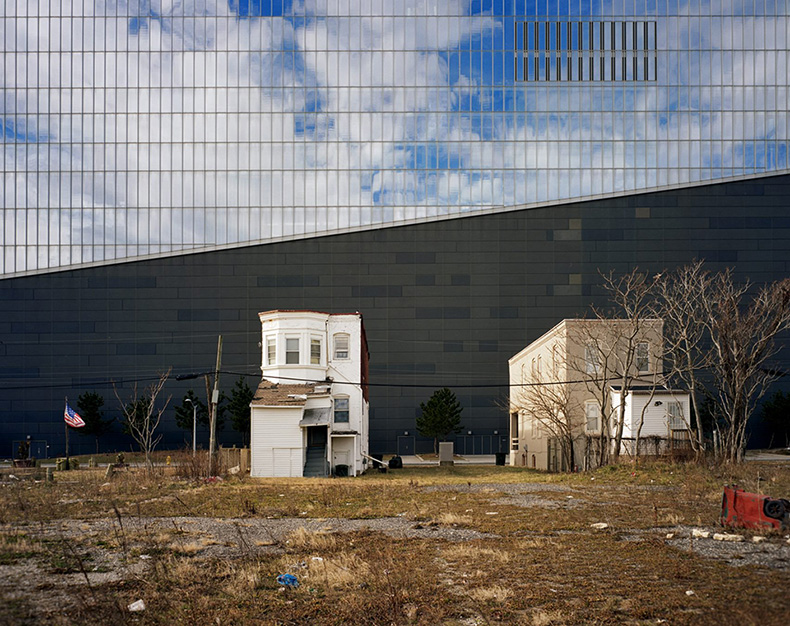 Северная стена казино Revel, Атлантик-Сити, Нью-Джерси, США, фотограф – Брайан Роуз