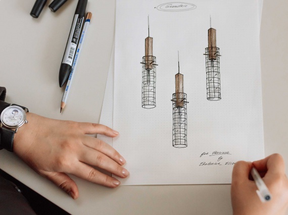 Екатерина Елизарова представит новую коллекцию светильников Geometric