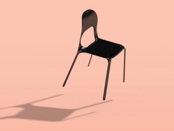 Дизайнер разработал стулья из углеродного волокна