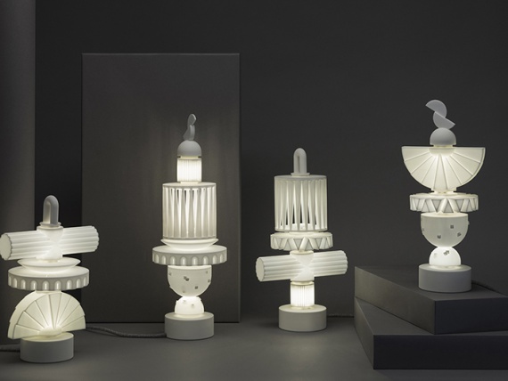 Лондонский дизайнер Йин Чан придумала лампу на магнитах