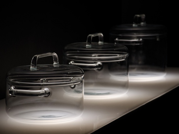 Чешский дизайнер сделал прозрачные кастрюли из боросиликатного стекла