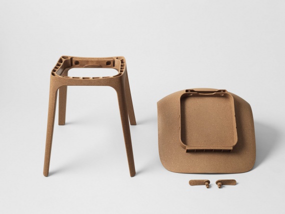 Form Us With Love создали для IKEA стул из переработанных материалов
