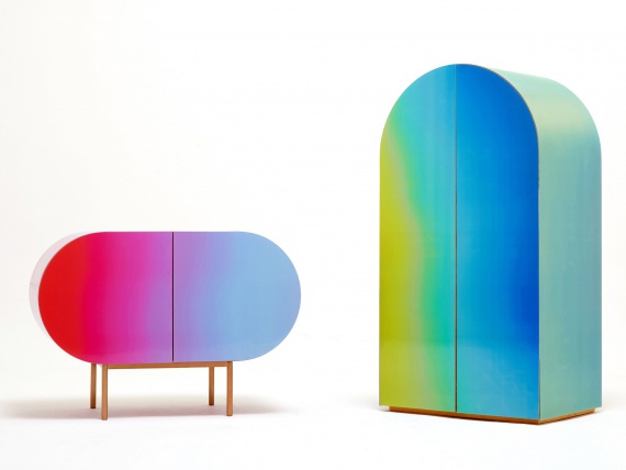 Дизайнеры из Сеула Orijeen представили мебель, которая меняет цвет